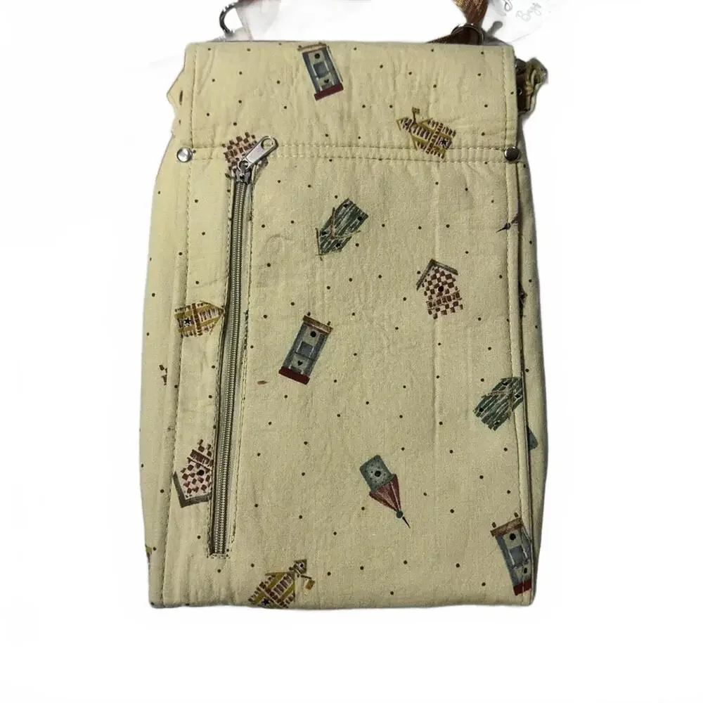 Handmade Birdhouse Crossbody‎ Satchel